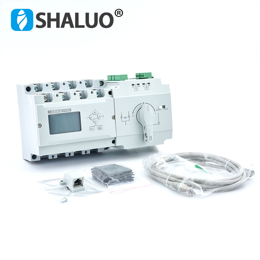 Generator ATS controller automatic transfer switch panel 63A 100A 125A 250A 630A 1000A ATS SLS3-125B