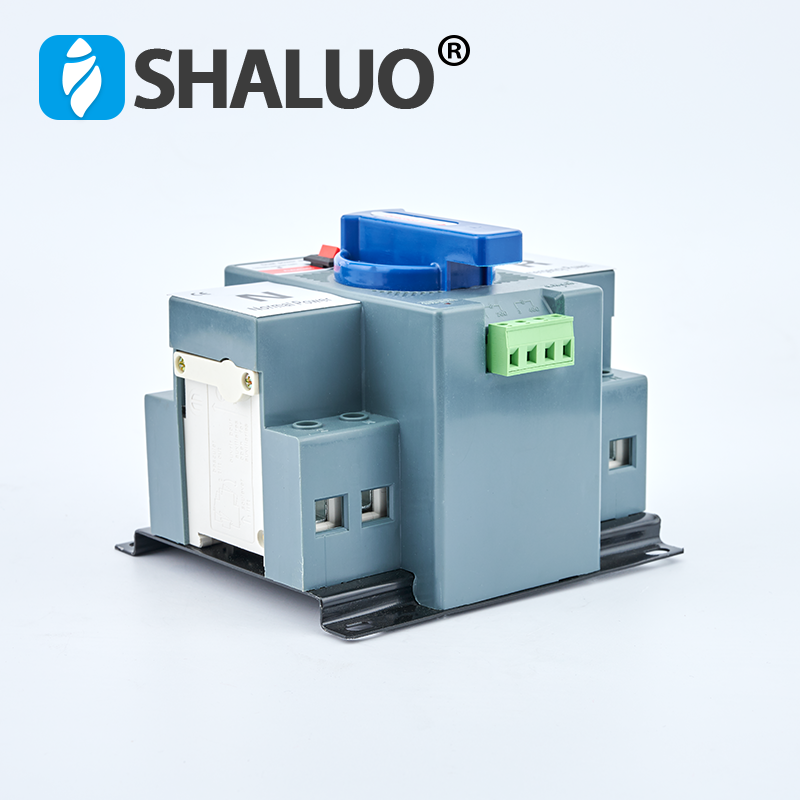 63a 2P ATS generator parts circuit breaker dual power changeover manual automatic transfer switch