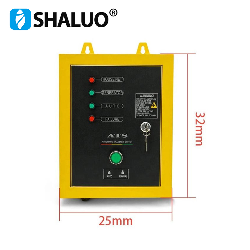 Auto ATS Control Box Module Start Stop Single Phase 220v 240v Power Distribution Boxes Auto Power Transfer Switch for Generator