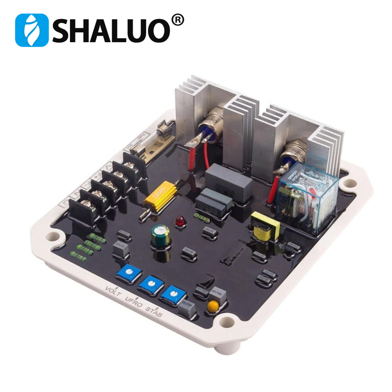 Brush Diesel Generator Part Single Phase Stabilizer Voltage Regulator Rectifier Phase Avr for Generator POW 50A Voltage Protection