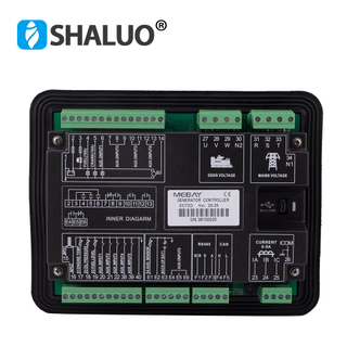 DC70D DC72D DC72DR Generator Controller Module Gas Genset Parameters Monitoring With 4.3" LCD Screen Display Smart Control Panel