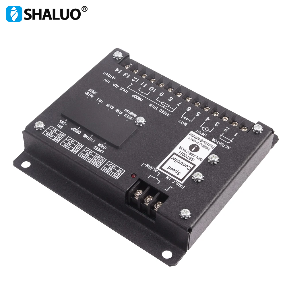 DC24V S6700H S6700E Diesel Generator Engine Speed Controller Governor Actuator Control Module Motor Panel Power Generator Parts