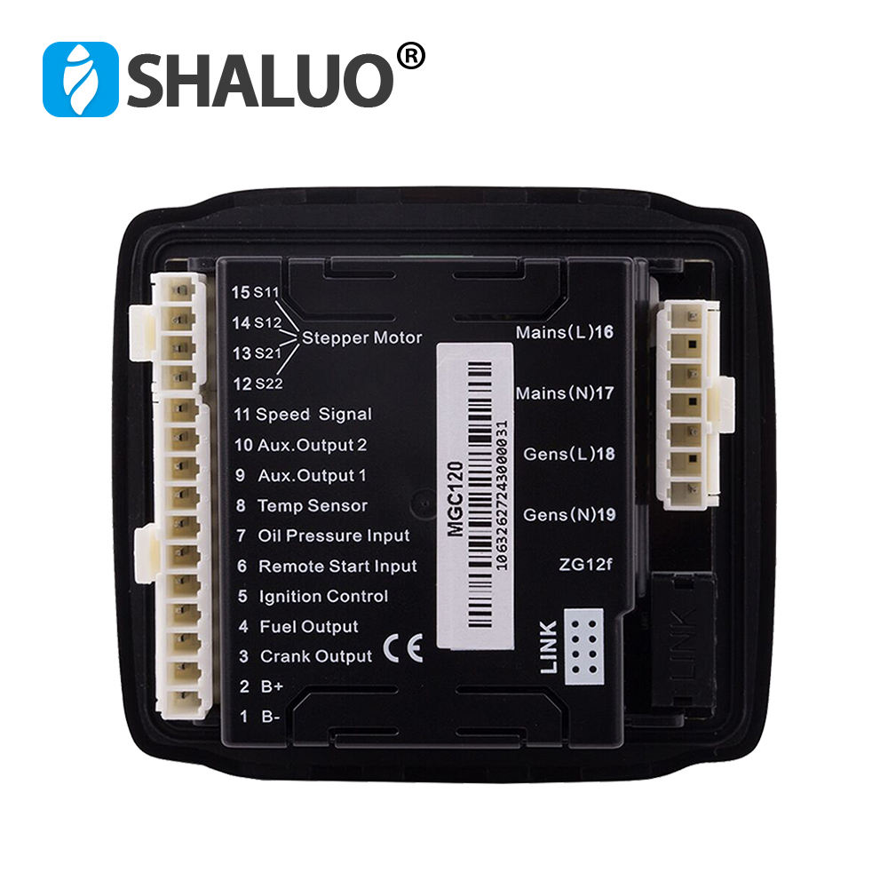 MGC120 small genset controller auto start stop ATS switching single genset modul LED display diesel generator parts