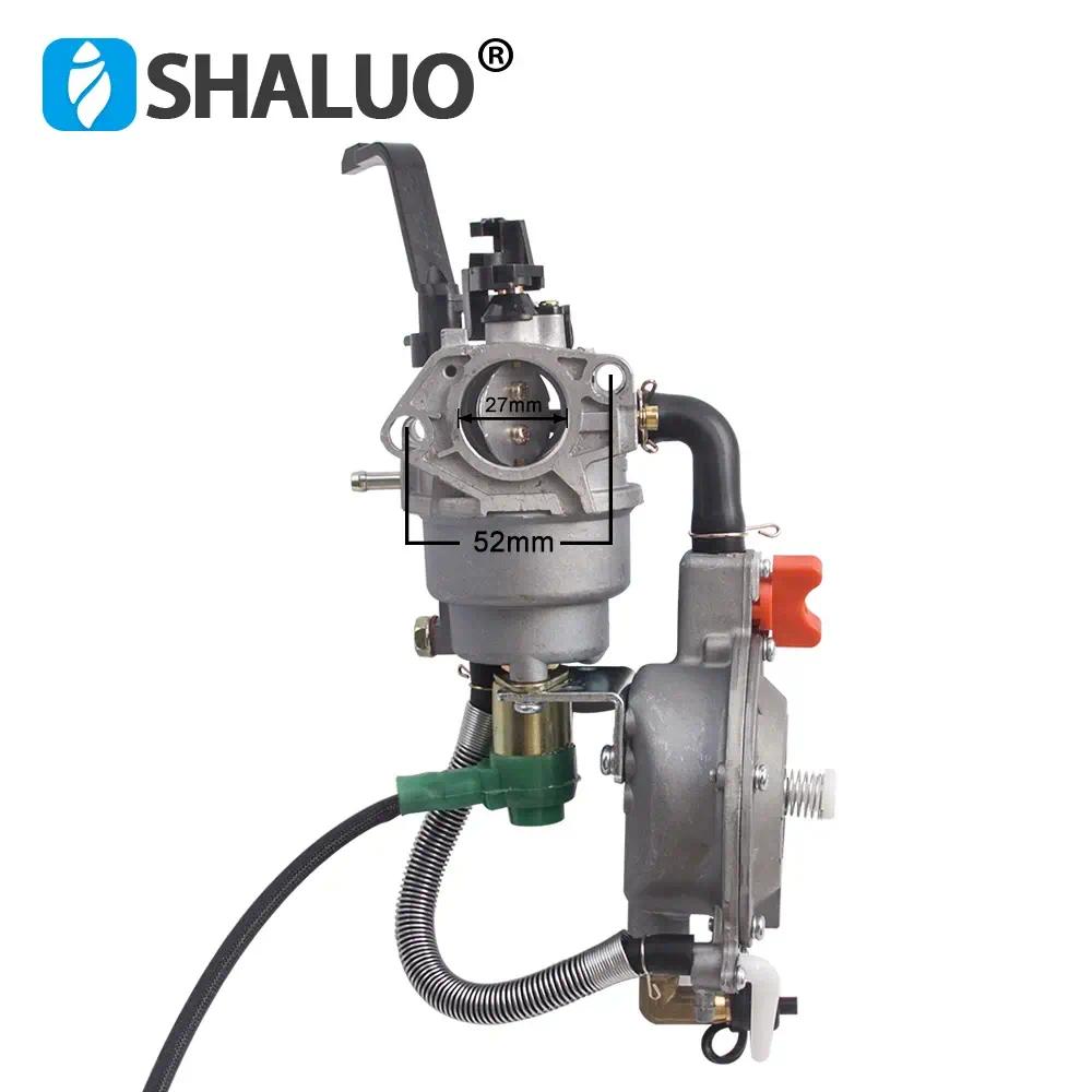 Dual Fuel Lpg Gas Carburetor Conversion Kit For 5kw 6 5kw 188f 190f 13hp Gasoline Generator