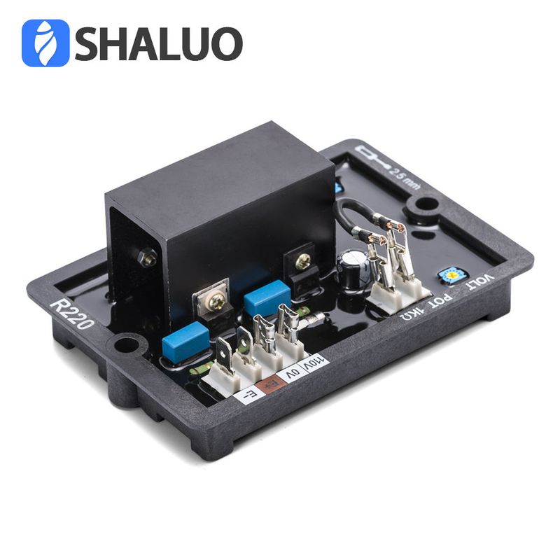 Generator AVR R220 Circuit Diagram Automatic Voltage Regulator
