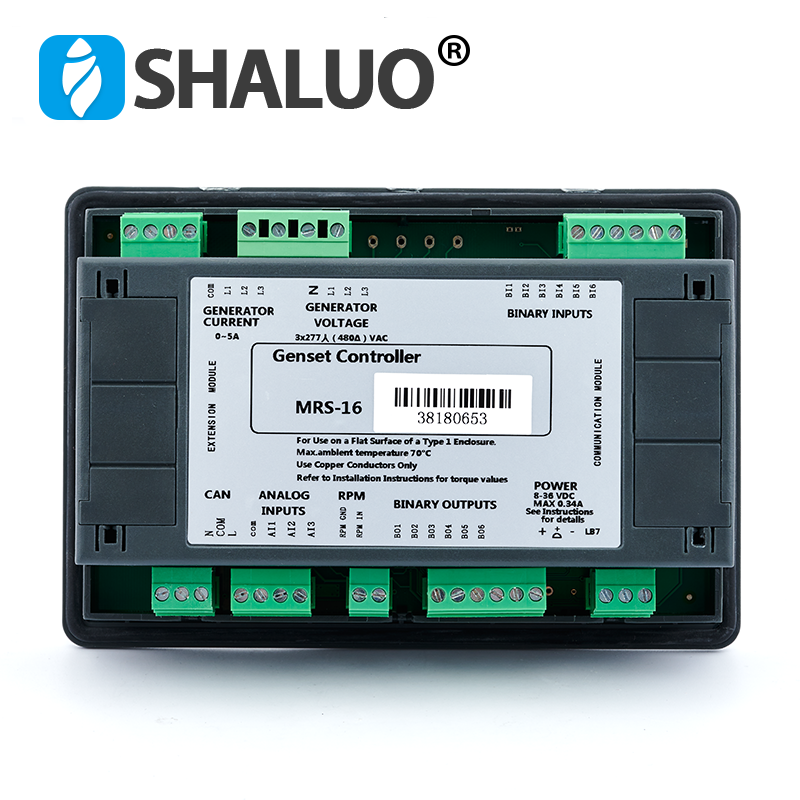 Gasoline Engine Parts Generator Control Panel Module MRS16 Compatible With Original Smart Control Panel Genset Controller
