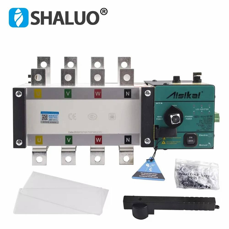 Aisikai Generator ATS Switch Automatic Transfer Switching Panel 300A Ats Controller Switches For Generators