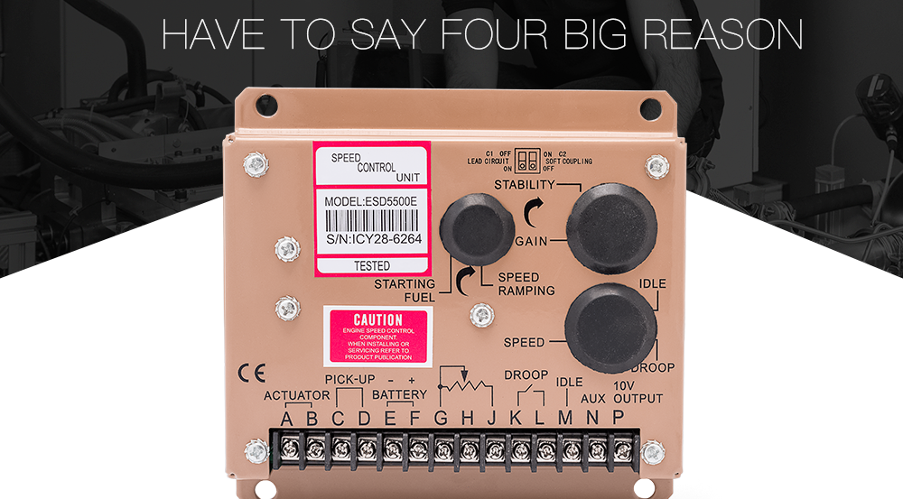 ESD5500E generator speed controller electronic governor 5500e