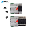Generator generator ats automatic transfer switch single phase W2R 63A 110v/220v 220v/380v