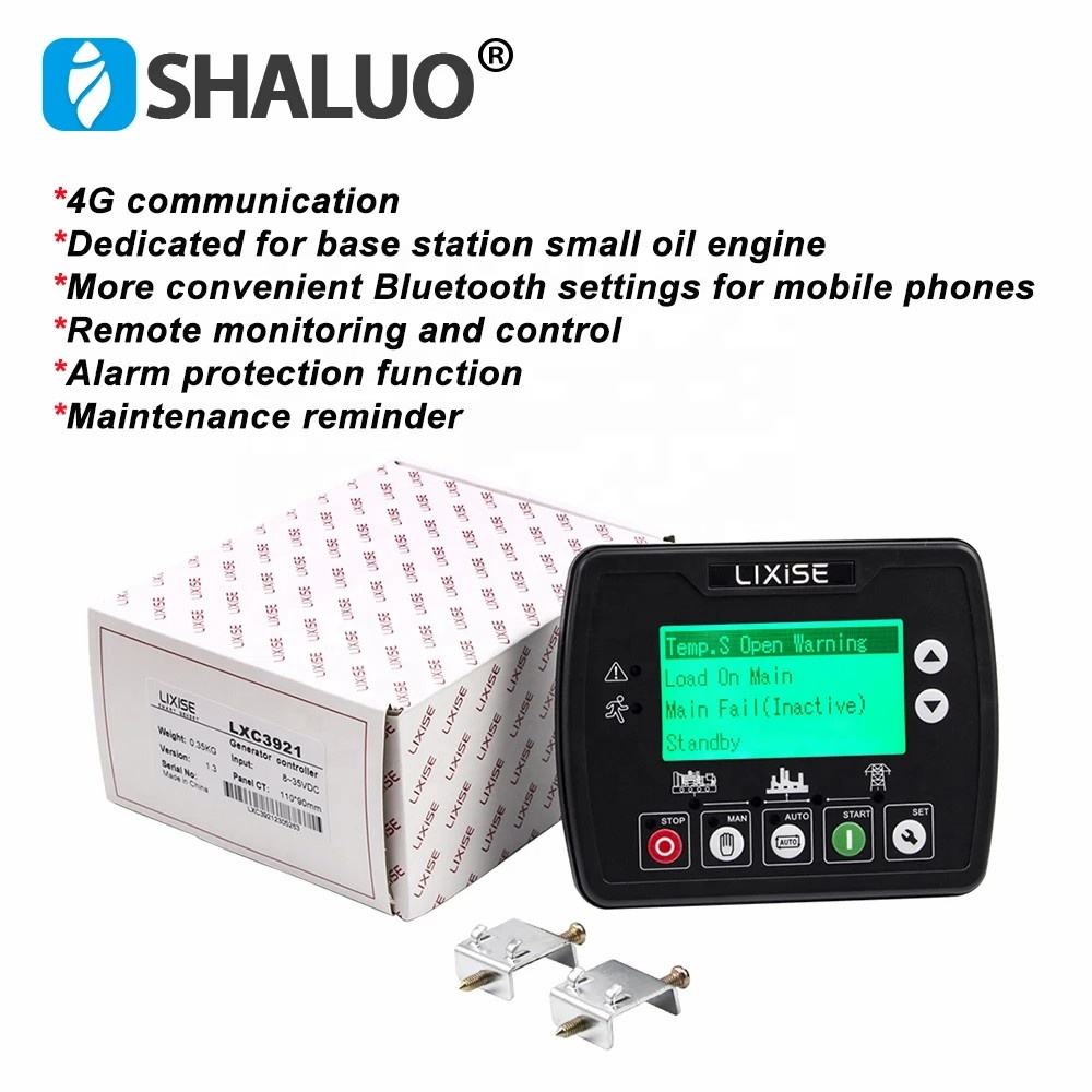 LIXiSE LXC3921 AMF Generator Controller Intelligent Remote Control Module With 4G Communication Bluetooth Setting Genset Parts