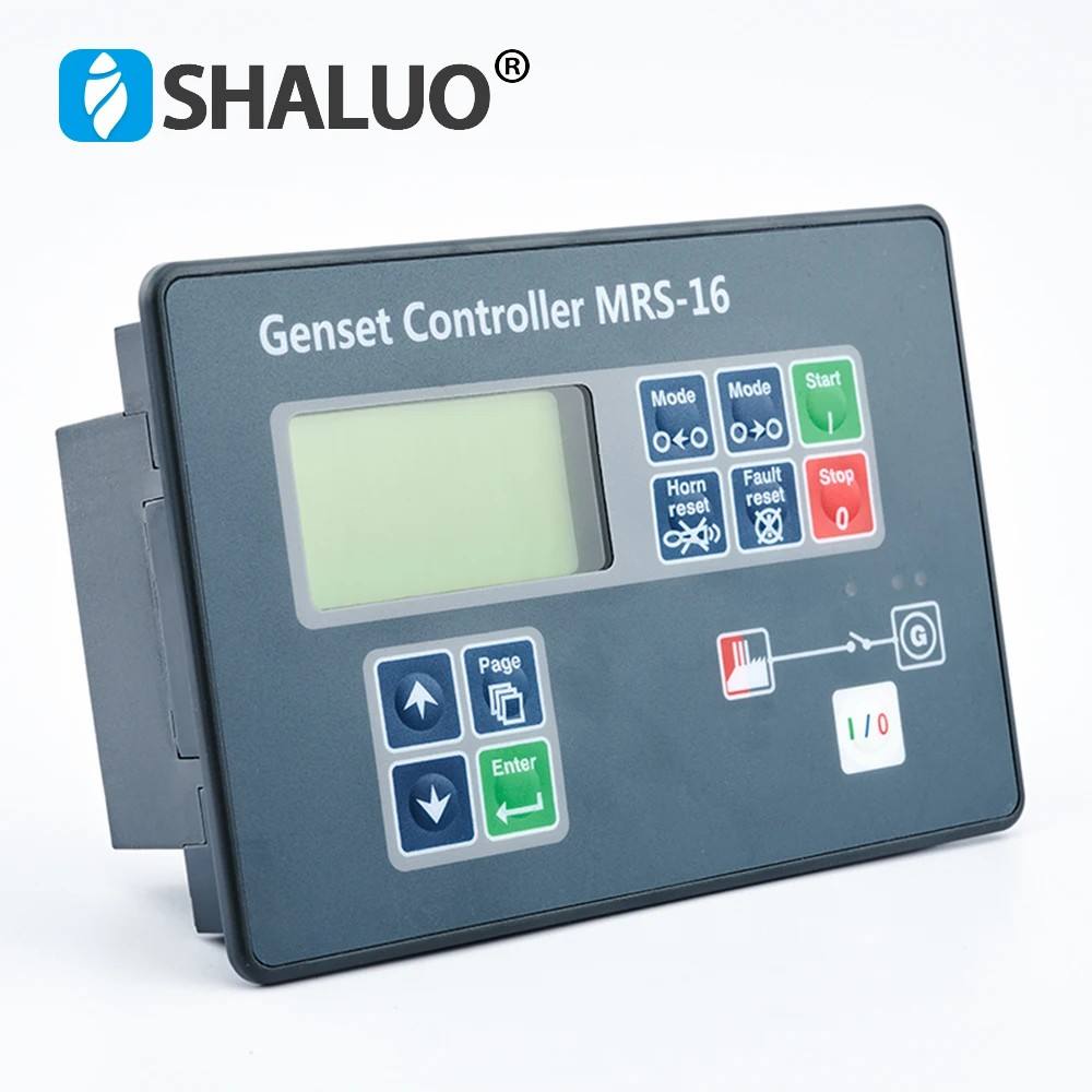MRS16 MRS20 MRS10 MRS11 Remote Auto Start LCD Display Control Module Diesel Generator Controller Panel