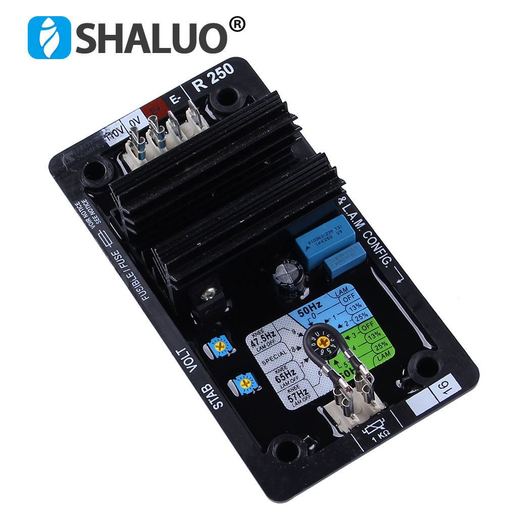 Brushless 20kva Diesel Generator Voltage Regulator avr R250