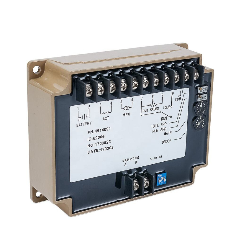 4914091engine Electronic Governor speed Control Module controller for diesel generator set