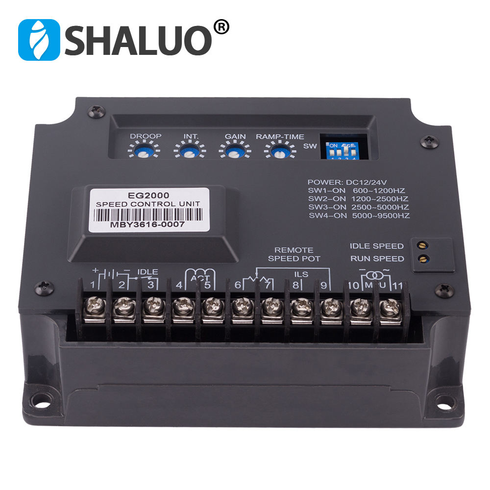 Generator high voltage motor control board electric speed controller DC Electronic Governor EG2000