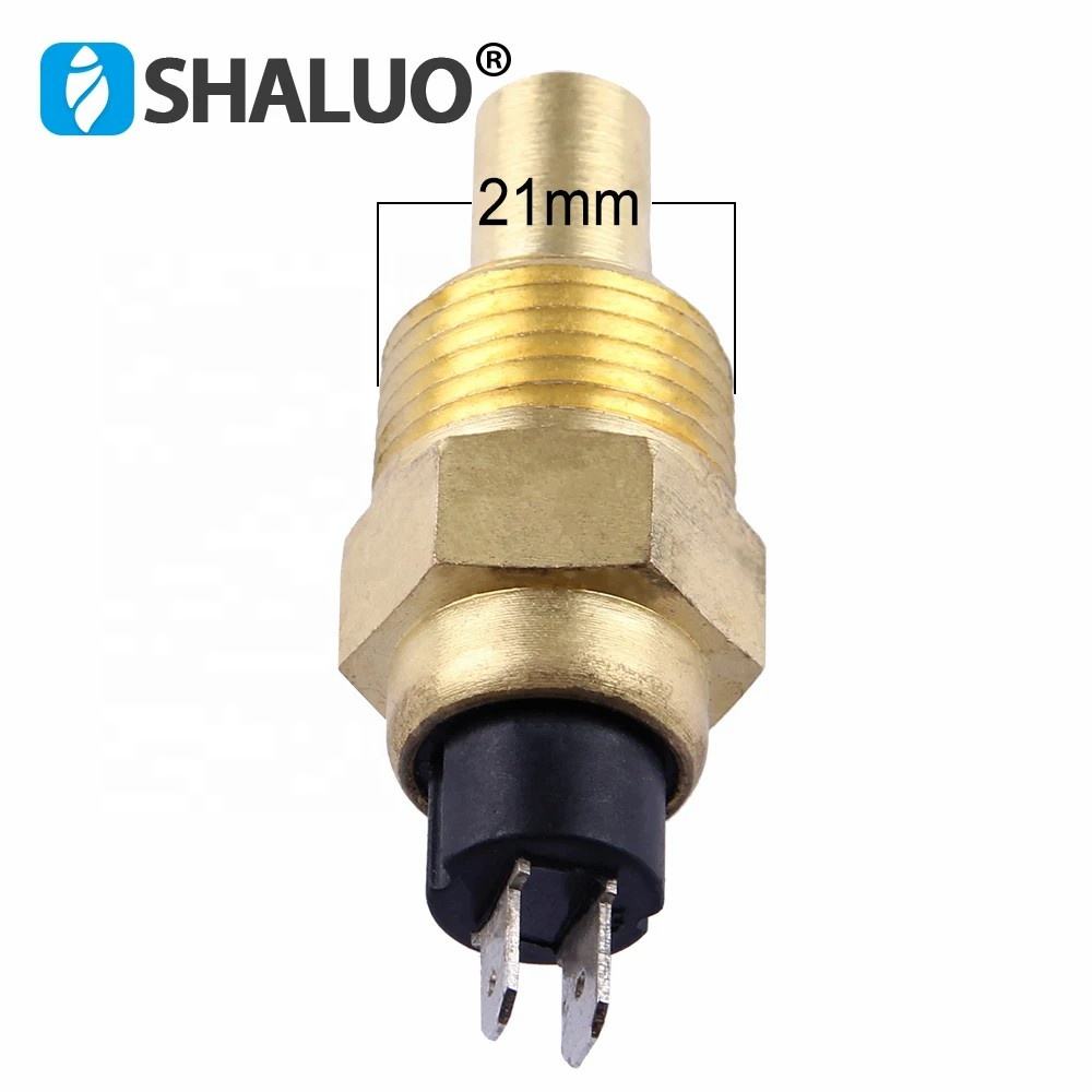 Diesel Engine Water Temperature Sensor generator part brass screw alarm universal electronic brand sensor plug