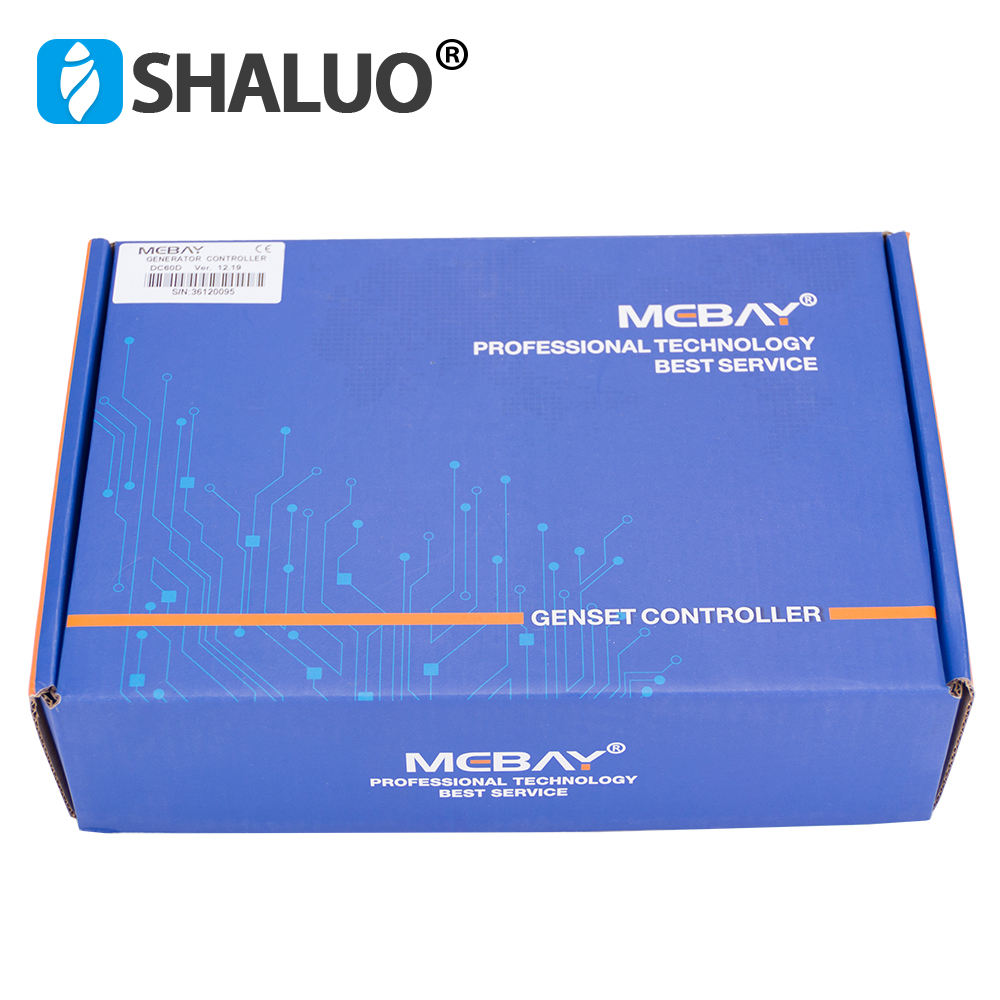 Generator Parts & Accessories Electronic Cuircuit Board Panel Terminal Box LCD Generator Remote Smart Control Panel DC60D