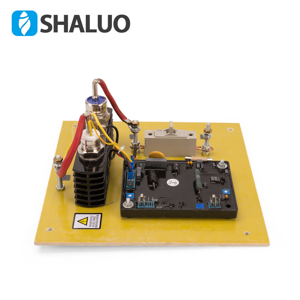 Brush Diesel Generator Spare Parts AVR Voltage Regulator Rectifier Phase Avr Savrh-50a GAVR 50A Avr for Single Phase Generator