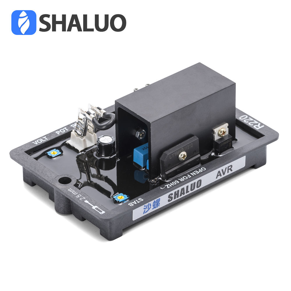 Generator AVR R220 Circuit Diagram Automatic Voltage Regulator
