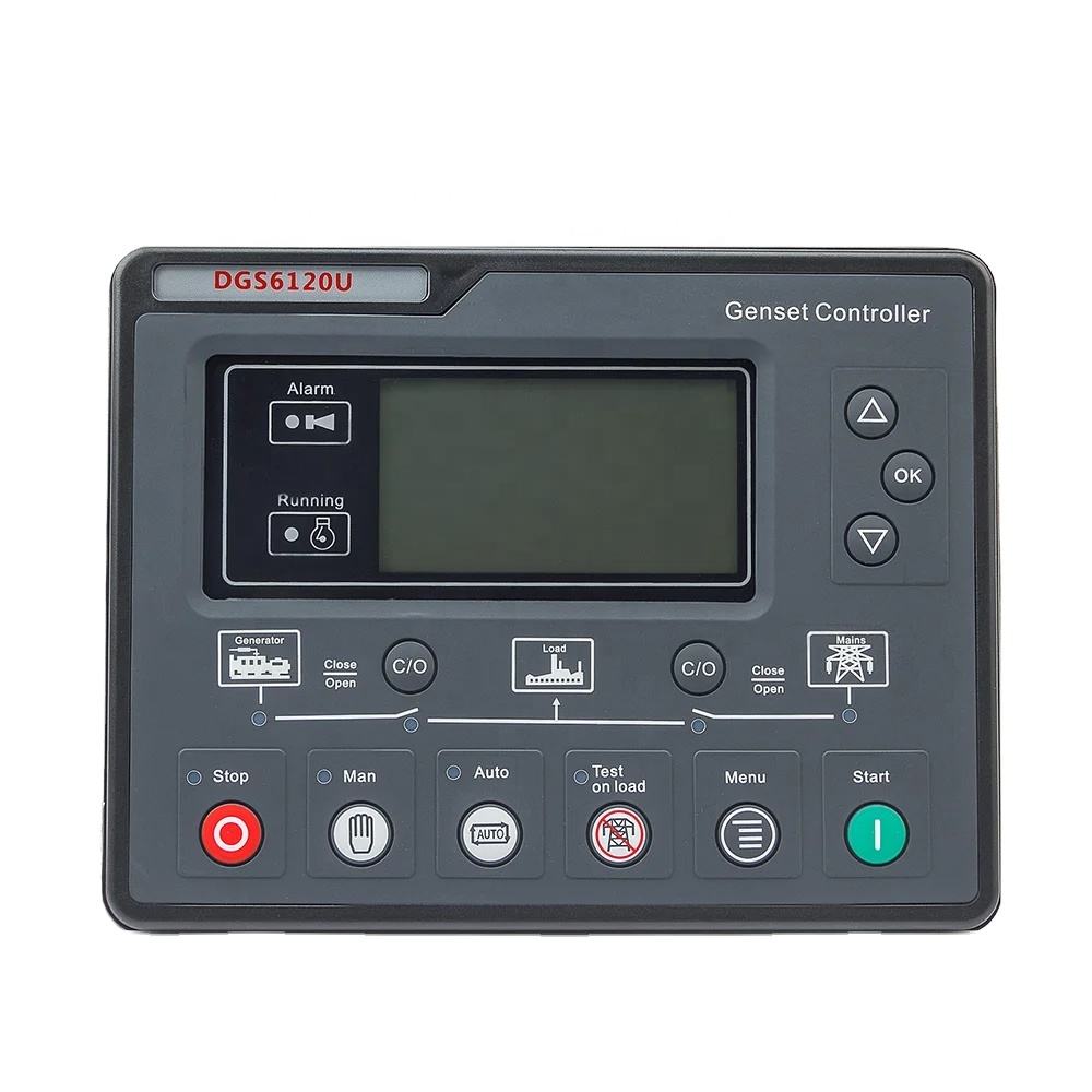 New 6110U 6120U Diesel Generator Controller AMF Auto Start Stop Control Module Panel Generator Parts Replace Smartgen HGM6120N