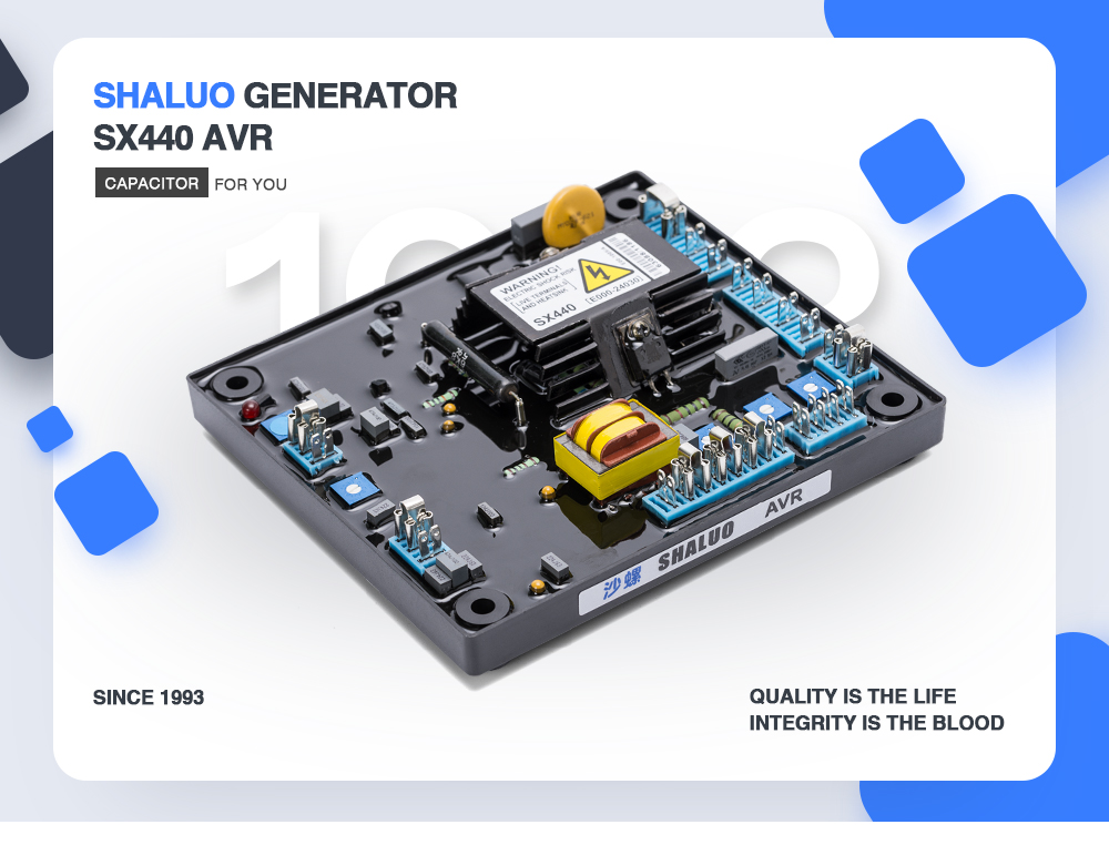 Price Three Phase AVR AC Automatic Voltage Regulator 220v Generator AVR SX440