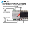 Generator generator ats automatic transfer switch single phase W2R 63A 110v/220v 220v/380v