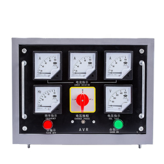 50KW three phase 380V diesel generator electric control panel distribution board box