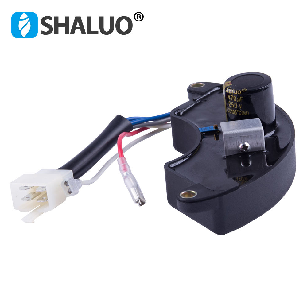 Gasoline Generator Spare Parts Single Phase Generator Avr Automatic Voltage Regulator 5kw 470UF Avr Stabilizer 220v 400V 5kw