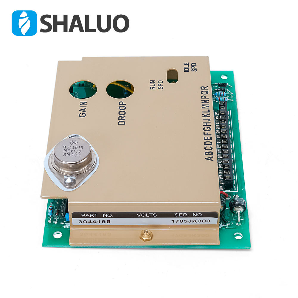 generator speed controller 3044195 generator electronic governor control plate