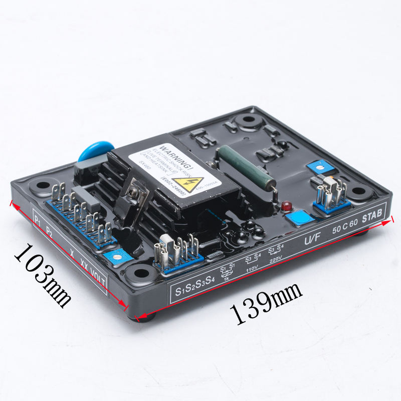 Brushless generator spare parts sx460 avr for genset