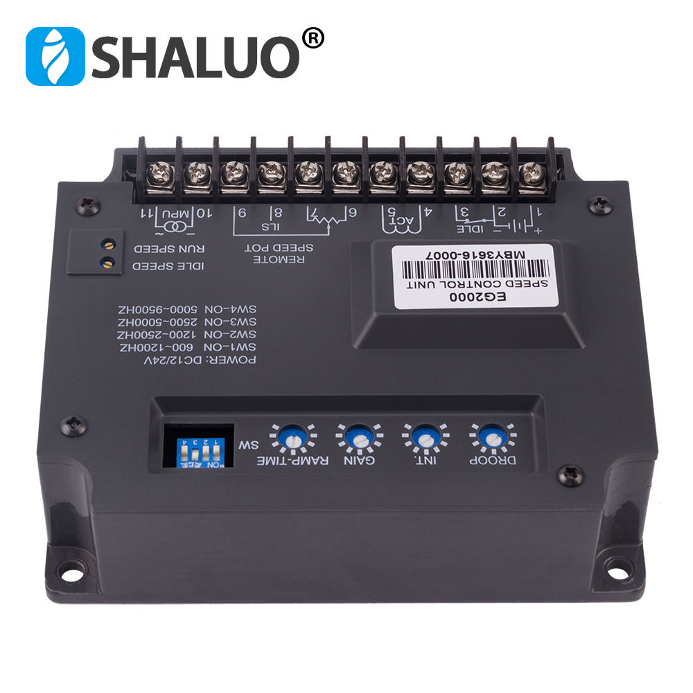 Generator high voltage motor control board electric speed controller DC Electronic Governor EG2000