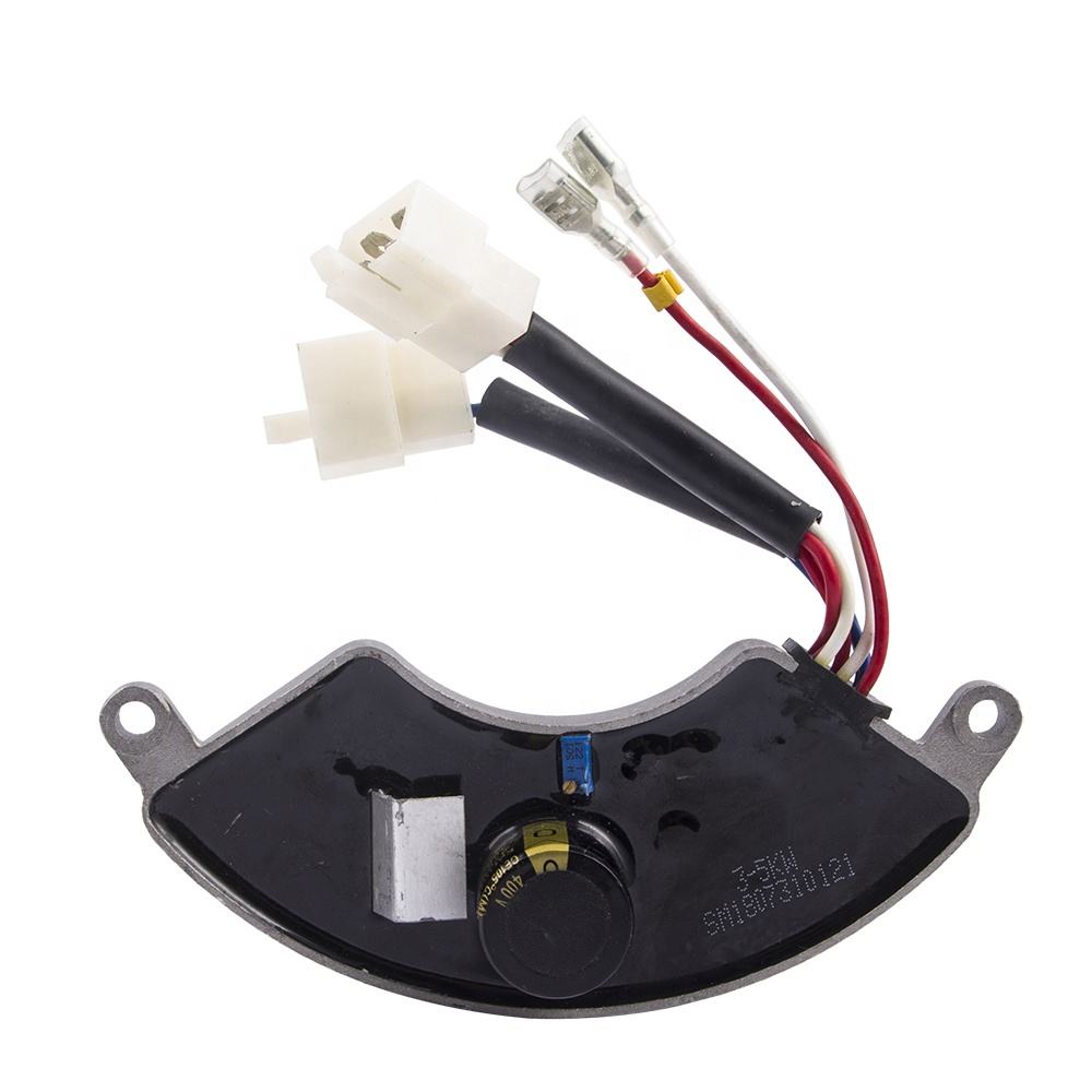 3KW 5KW Three Phase AVR Automatic Voltage Regulator Gasoline Generator Stabilizer Adjustable Tools 400v 470uf Aluminum Shell
