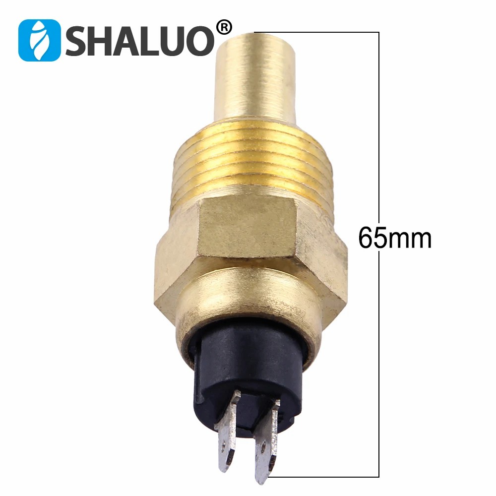Diesel Engine Water Temperature Sensor generator part brass screw alarm universal electronic brand sensor plug