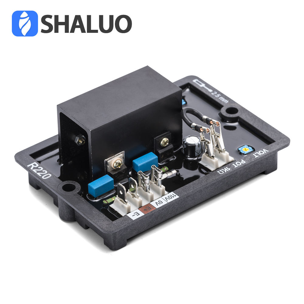 Generator AVR R220 Circuit Diagram Automatic Voltage Regulator