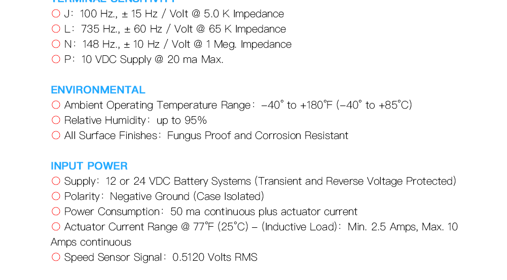 ESD5500E generator speed controller electronic governor 5500e