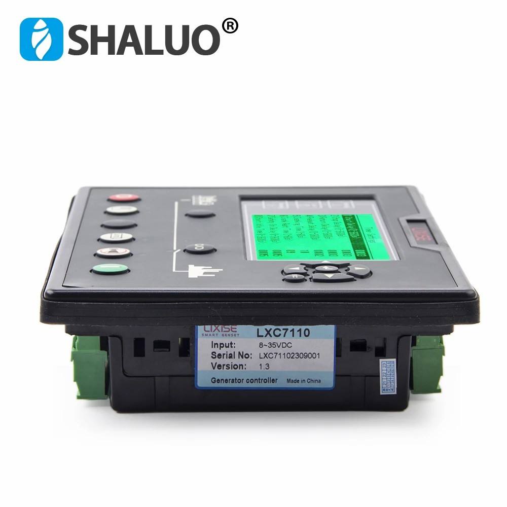 LIXiSE LXC7110 LXC7120 LCD AMF Auto Start Diesel Generator Controller Panel GSM GPRS Control Module With USB RS232 Genset Parts