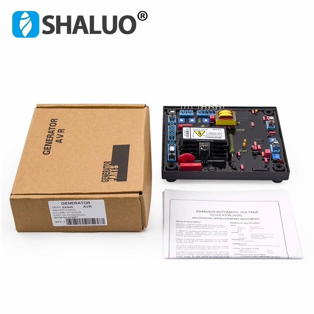 Durable Stable SX440 AVR Automatic Voltage Regulator Stabilizer Control Board Brushless Stamford Generator Parts Accessories