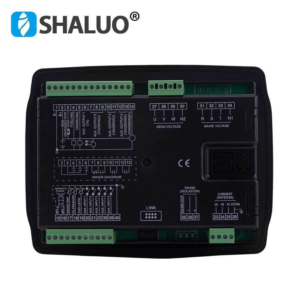 Diesel Generator Automatic genset engine controller panel board 6110UN