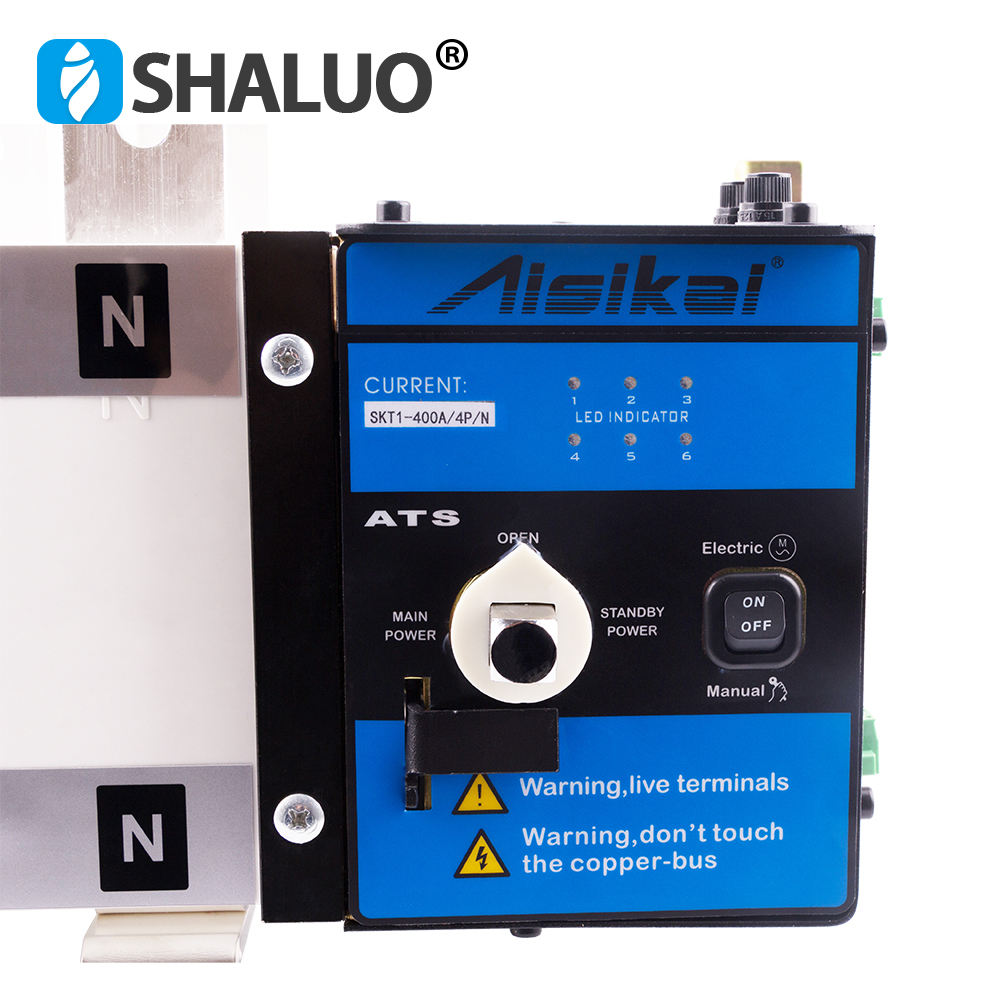 Spare Parts Generator Parts & Accessories Daul Power Changeover Automatic Transfer Switch 400A Generator ATS 4P Ats Controller