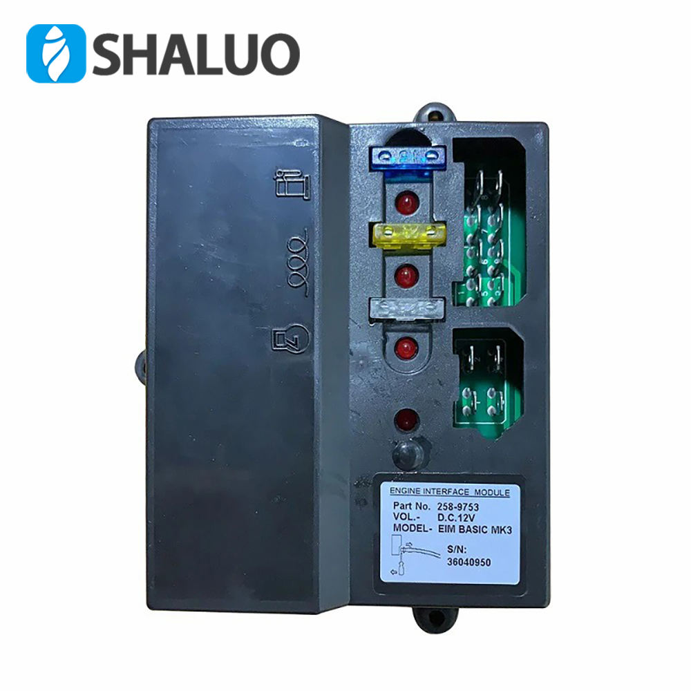Engine interface module EIM BASIC MK3 258-9753 speed controller diesel generator engine motor charge regulator speed controller