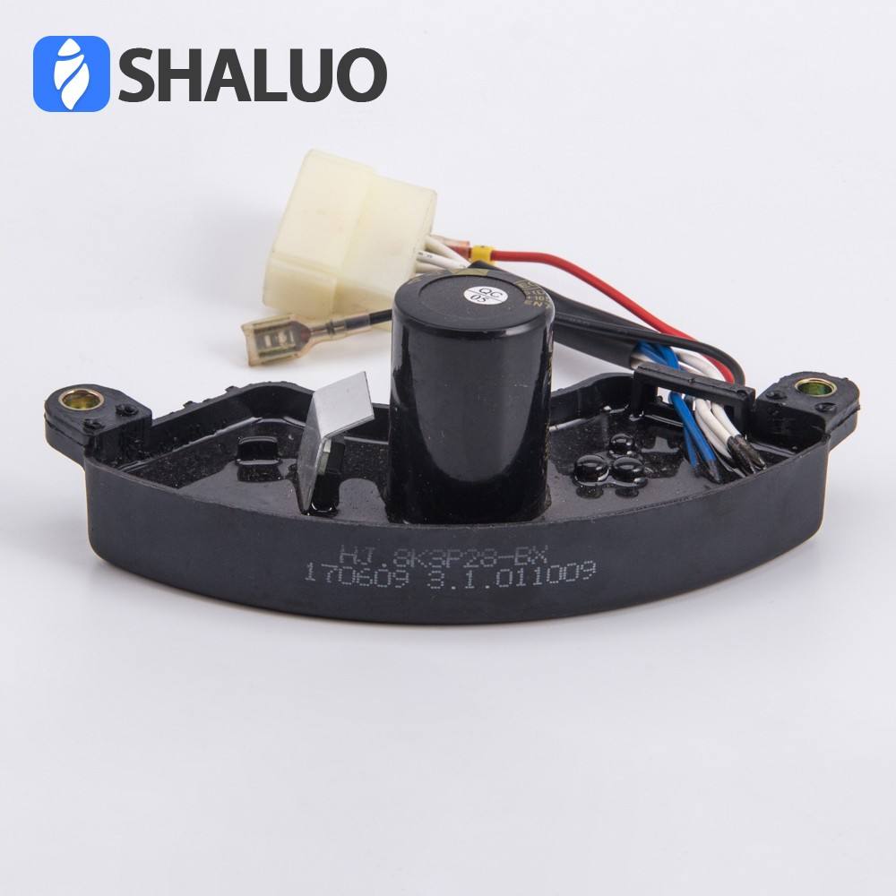 Three phase 5kw gasoline avr automatic adjustable voltage regulator petrol Generator stabilizer 7 wires 5KW