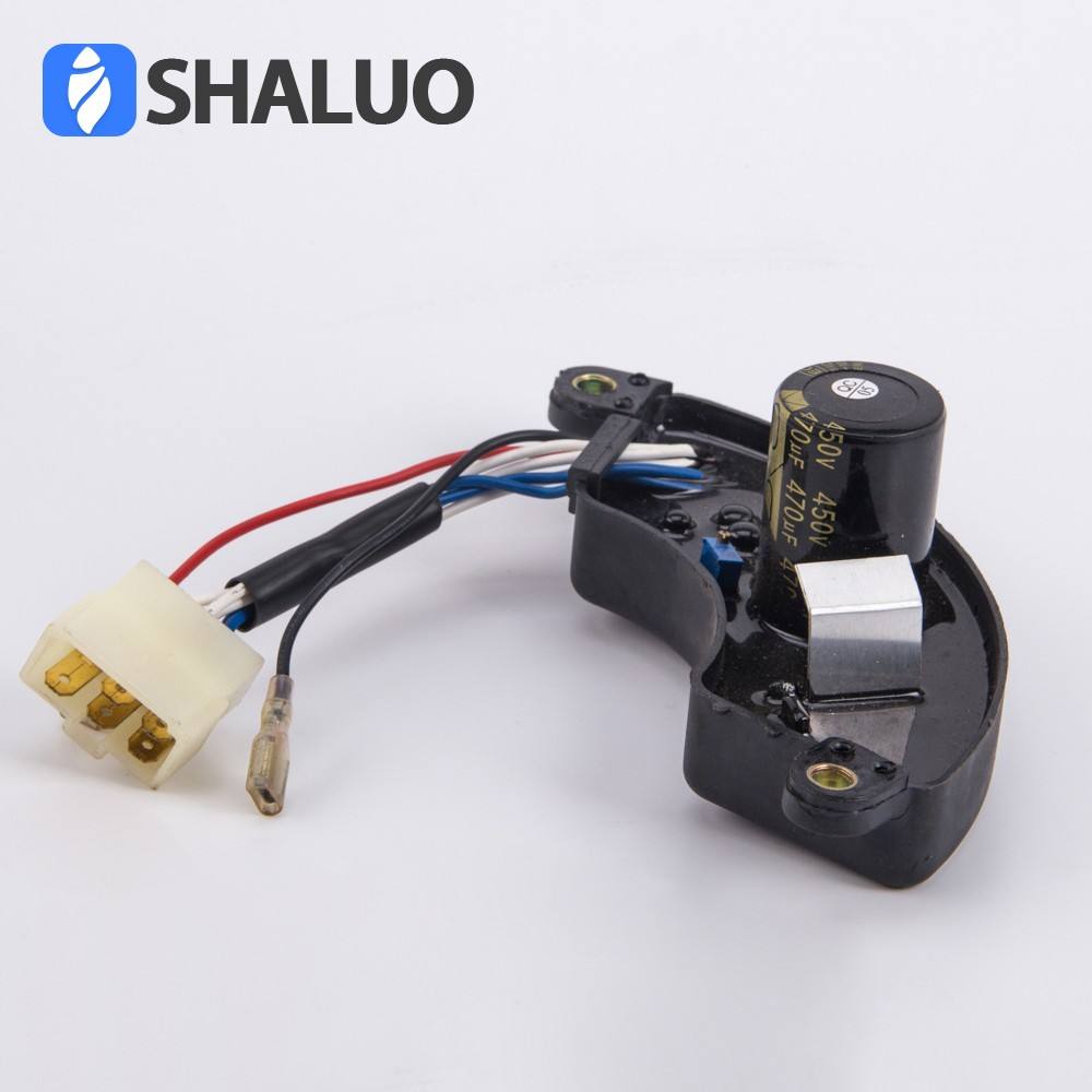 Three phase 5kw gasoline avr automatic adjustable voltage regulator petrol Generator stabilizer 7 wires 5KW