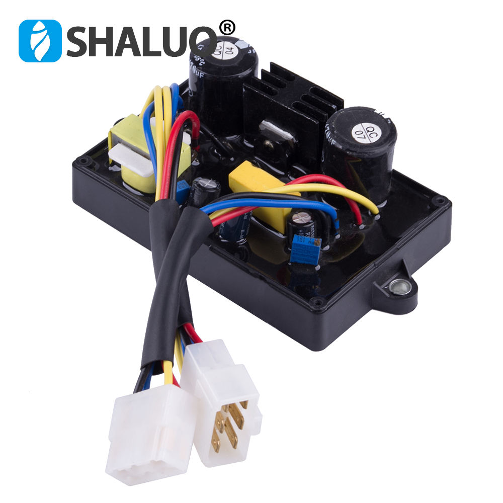 Gasoline Diesel Generator Spare Parts Electric Welding Welder voltage stabilizers 5KW Generator AVR 230v HJ-5K25DH-6