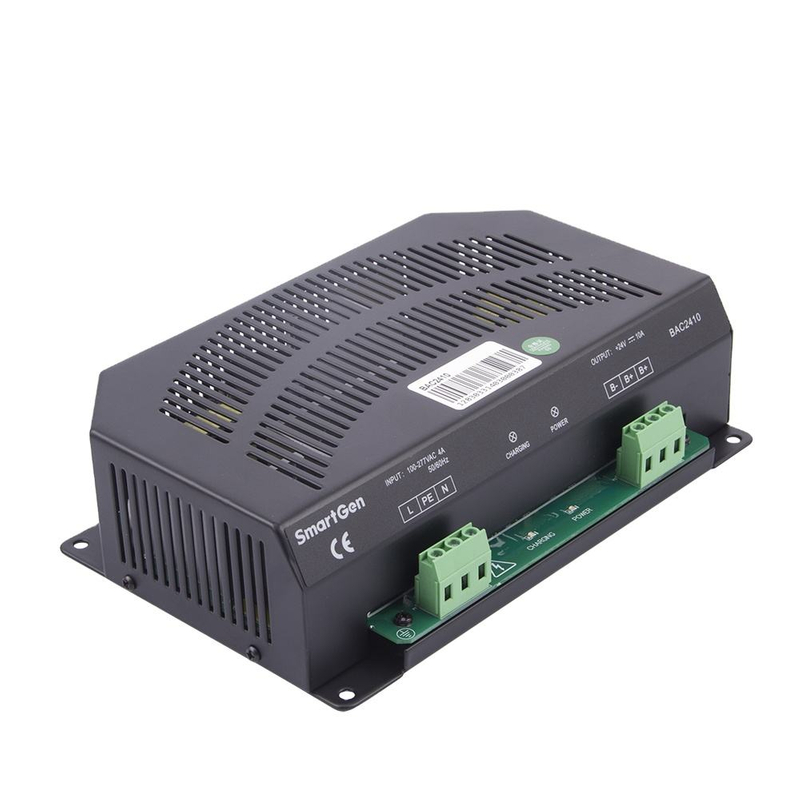 SmartGen BAC2410 24V 10A Generator Battery Charger Auto Intelligent Float Charging Charger Adapter Module Genset Spare Parts