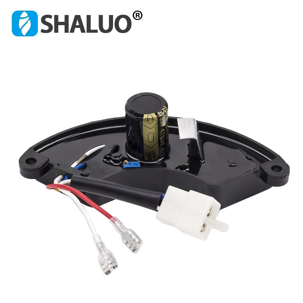 Universal 6 Wires 5KW AVR Gasoline Generator Stabilizer Automatic Voltage Regulator 220V Single Phase Control Board 250V 470UF
