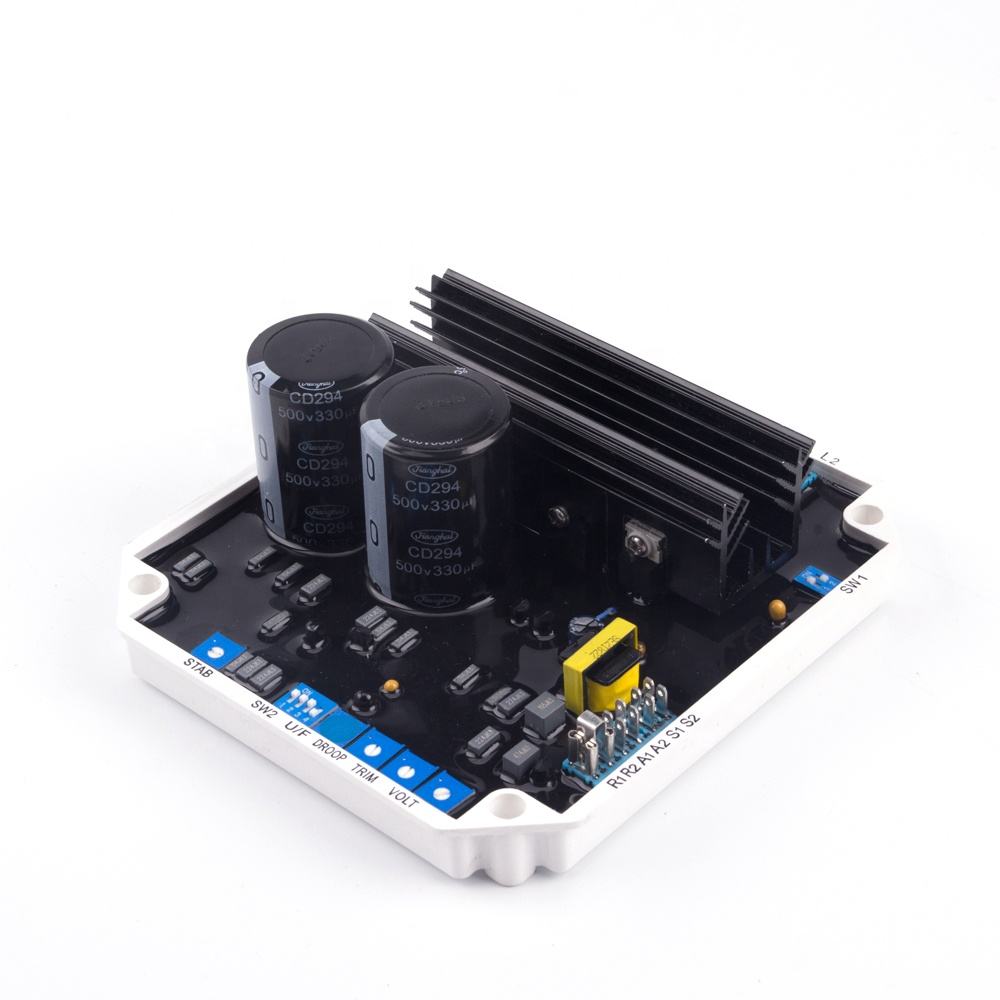 VR08 KF308A AVR Automatic Voltage Regulator brushless Powerly Generator Stabilizer Single Three Phase Adjuster