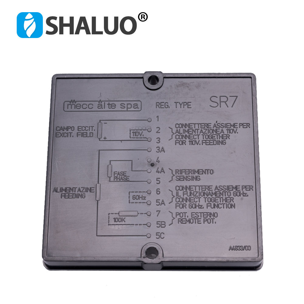 Genuine SR7 AVR Automatic Voltage Regulator Stabilizer programmable integrated circuit Diesel Generator set alternator part