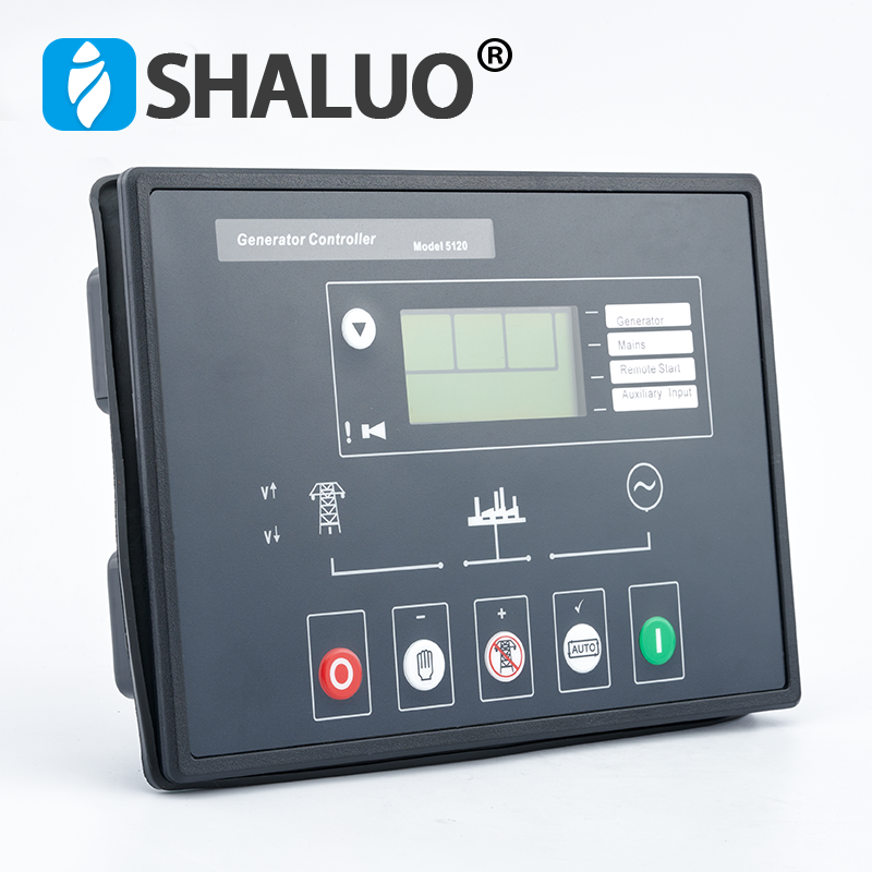 5120 AMF Diesel Generator Set Controller LCD Automatic start genset Ats control box terminal charge panel alternator part
