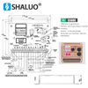 ADC120 12V 24V Generator Parts Speed Controller Governor Control Unit ESD5500E Generator Actuator Generator Speed Sensor