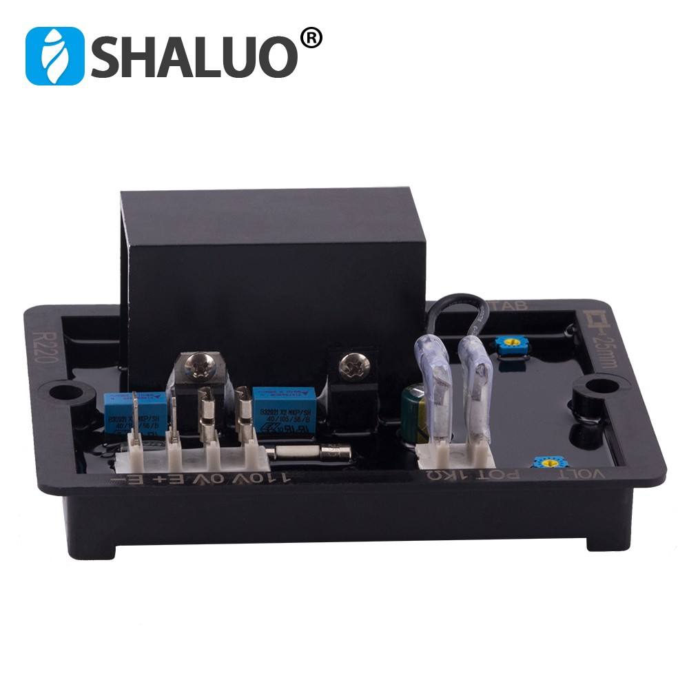 Diesel Generator AVR R220 Genset Spare Parts Automatic Voltage Regulator for Brushless Alternator