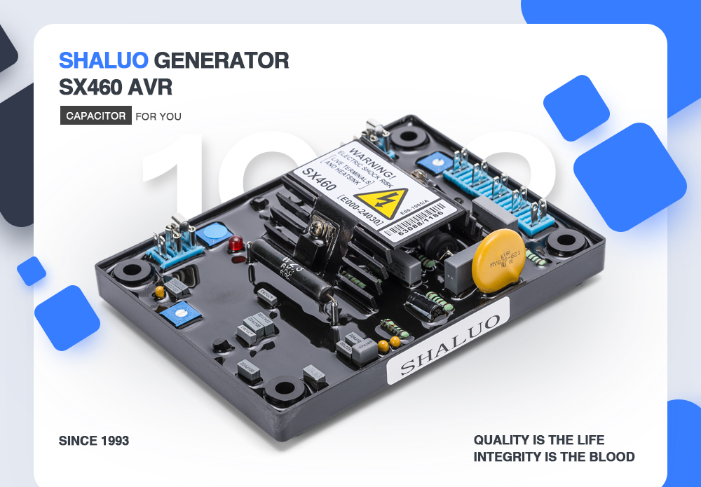 Diesel Brushless Generator Spare Parts SX460 Avr card